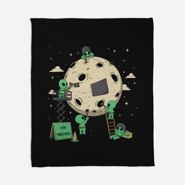 Cosmic Repair Team-None-Fleece-Blanket-Loobs
