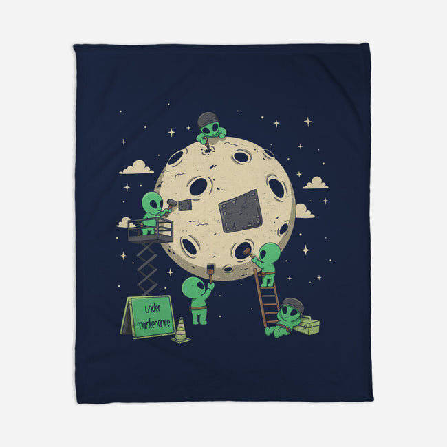 Cosmic Repair Team-None-Fleece-Blanket-Loobs