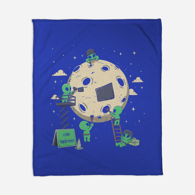 Cosmic Repair Team-None-Fleece-Blanket-Loobs