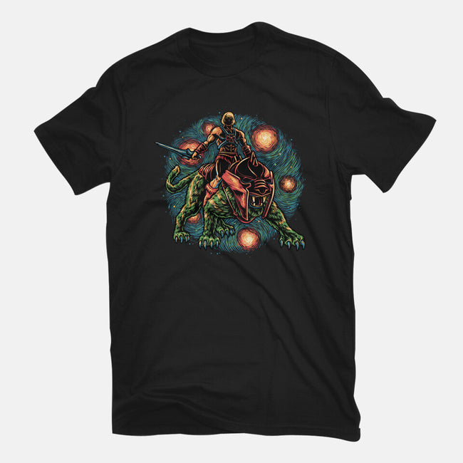 Strength And Courage-Youth-Basic-Tee-glitchygorilla