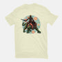 Strength And Courage-Mens-Basic-Tee-glitchygorilla