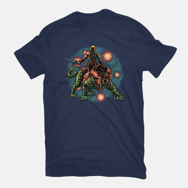 Strength And Courage-Unisex-Basic-Tee-glitchygorilla