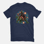 Strength And Courage-Mens-Basic-Tee-glitchygorilla