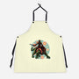 Strength And Courage-Unisex-Kitchen-Apron-glitchygorilla