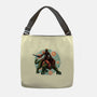 Strength And Courage-None-Adjustable Tote-Bag-glitchygorilla