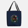 Strength And Courage-None-Basic Tote-Bag-glitchygorilla