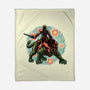 Strength And Courage-None-Fleece-Blanket-glitchygorilla