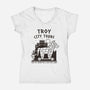 City Tours-Womens-V-Neck-Tee-Teo Zed