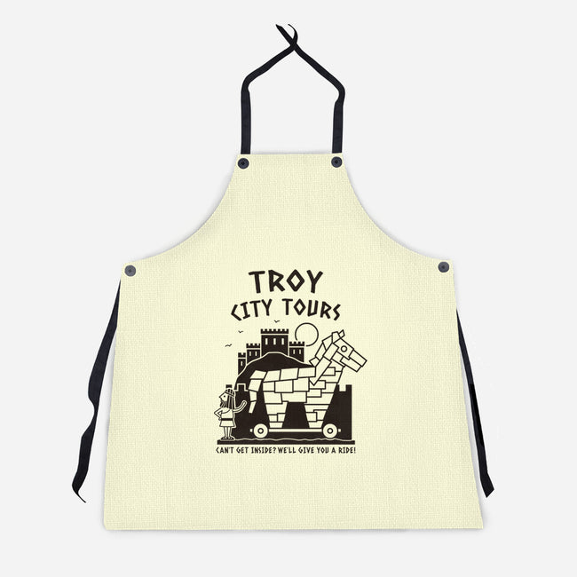 City Tours-Unisex-Kitchen-Apron-Teo Zed