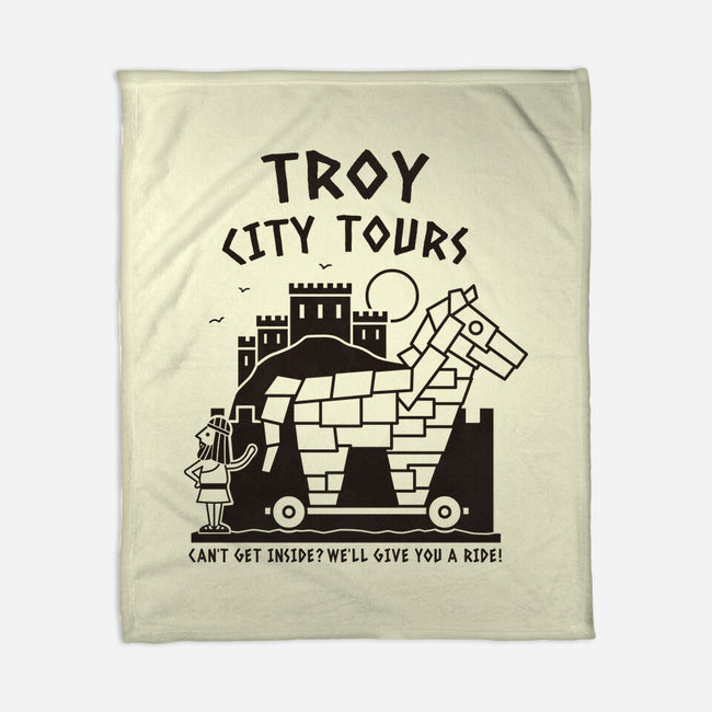 City Tours-None-Fleece-Blanket-Teo Zed