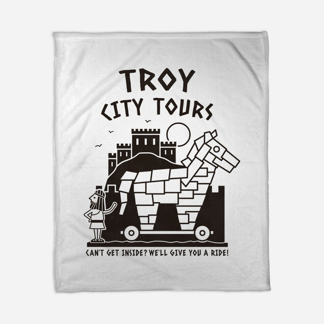 City Tours-None-Fleece-Blanket-Teo Zed