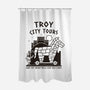 City Tours-None-Polyester-Shower Curtain-Teo Zed