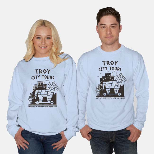 City Tours-Unisex-Crew Neck-Sweatshirt-Teo Zed