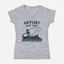 Boat Tours-Womens-V-Neck-Tee-Teo Zed