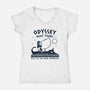 Boat Tours-Womens-V-Neck-Tee-Teo Zed