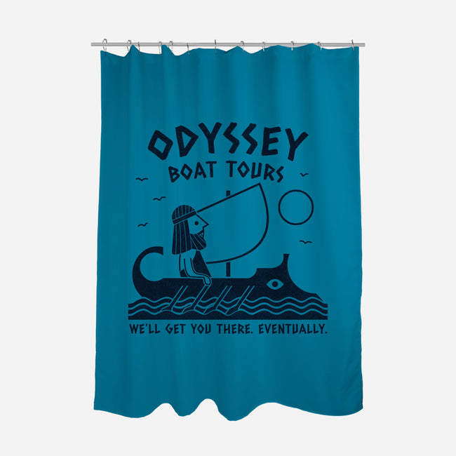 Boat Tours-None-Polyester-Shower Curtain-Teo Zed