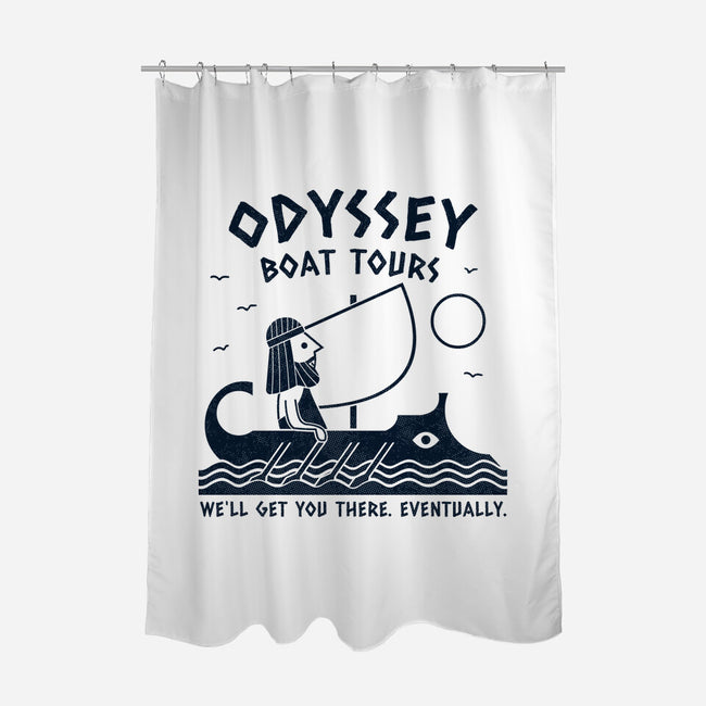 Boat Tours-None-Polyester-Shower Curtain-Teo Zed