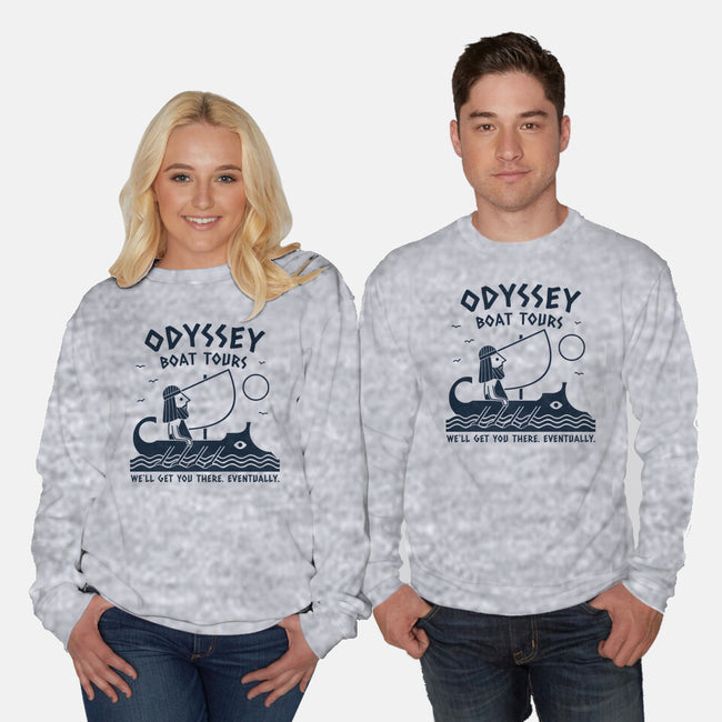 Boat Tours-Unisex-Crew Neck-Sweatshirt-Teo Zed