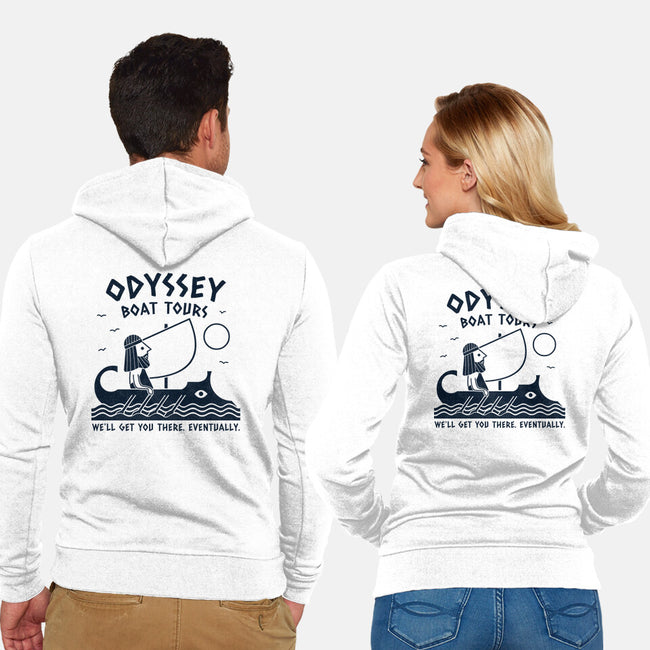 Boat Tours-Unisex-Zip-Up-Sweatshirt-Teo Zed