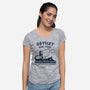 Boat Tours-Womens-V-Neck-Tee-Teo Zed