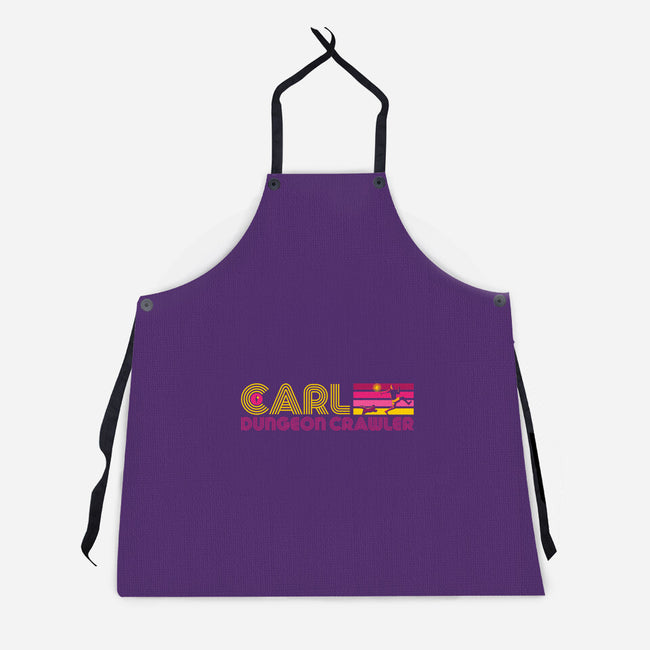Dungeon Crawler Vintage-Unisex-Kitchen-Apron-DrMonekers