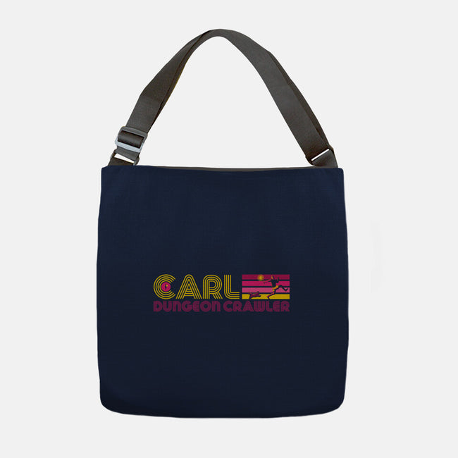 Dungeon Crawler Vintage-None-Adjustable Tote-Bag-DrMonekers