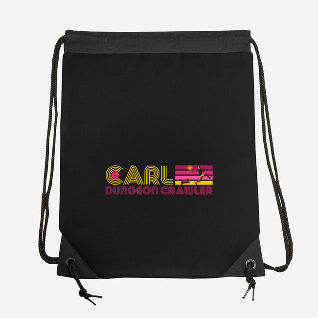 Dungeon Crawler Vintage-None-Drawstring-Bag-DrMonekers