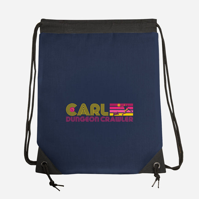 Dungeon Crawler Vintage-None-Drawstring-Bag-DrMonekers