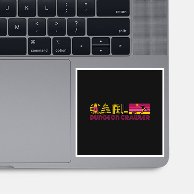Dungeon Crawler Vintage-None-Glossy-Sticker-DrMonekers