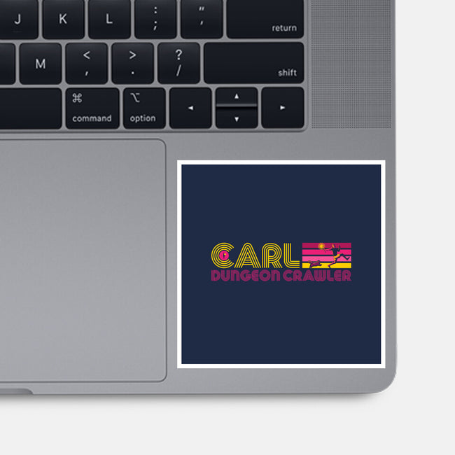 Dungeon Crawler Vintage-None-Glossy-Sticker-DrMonekers