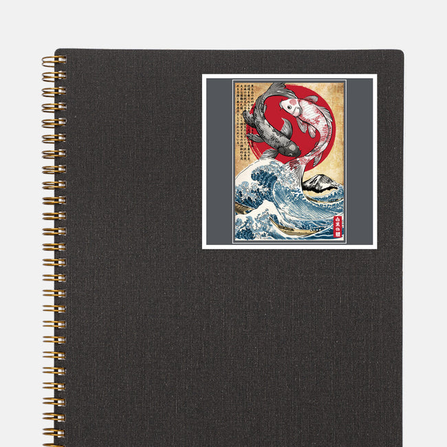 Koi Balance In Japan-None-Glossy-Sticker-DrMonekers