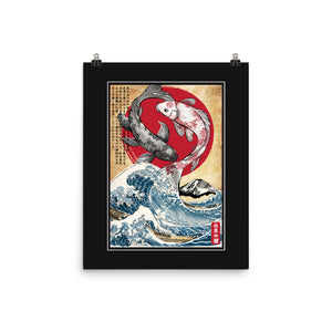 Koi Balance In Japan