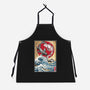 Koi Balance In Japan-Unisex-Kitchen-Apron-DrMonekers