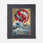Koi Balance In Japan-None-Fleece-Blanket-DrMonekers