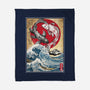 Koi Balance In Japan-None-Fleece-Blanket-DrMonekers