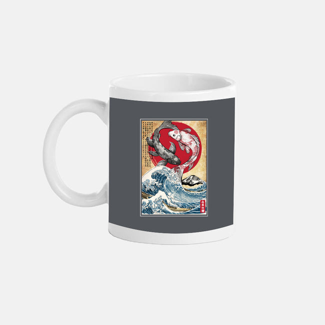 Koi Balance In Japan-None-Mug-Drinkware-DrMonekers