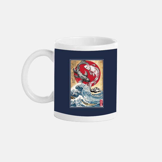 Koi Balance In Japan-None-Mug-Drinkware-DrMonekers
