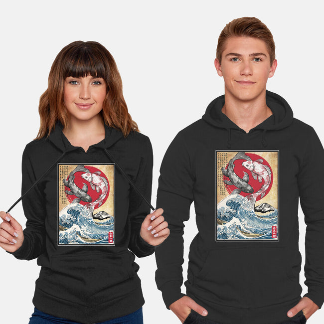 Koi Balance In Japan-Unisex-Pullover-Sweatshirt-DrMonekers