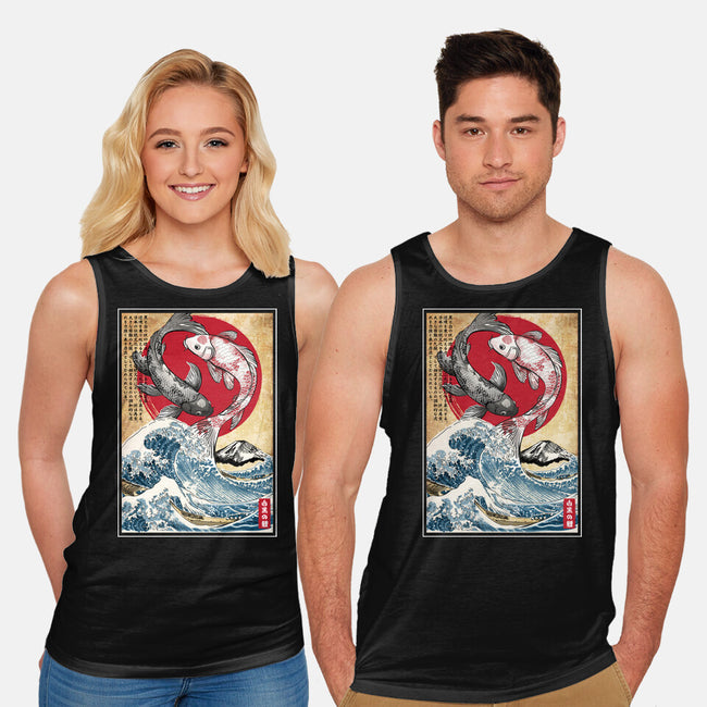 Koi Balance In Japan-Unisex-Basic-Tank-DrMonekers