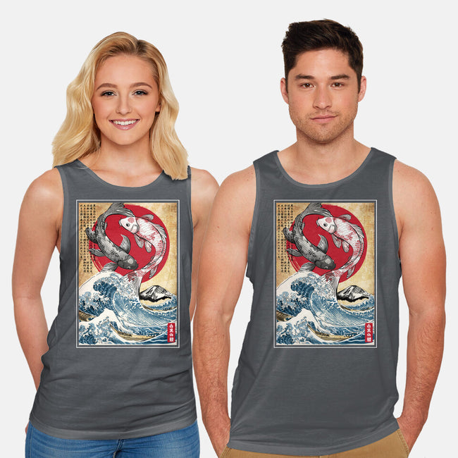 Koi Balance In Japan-Unisex-Basic-Tank-DrMonekers