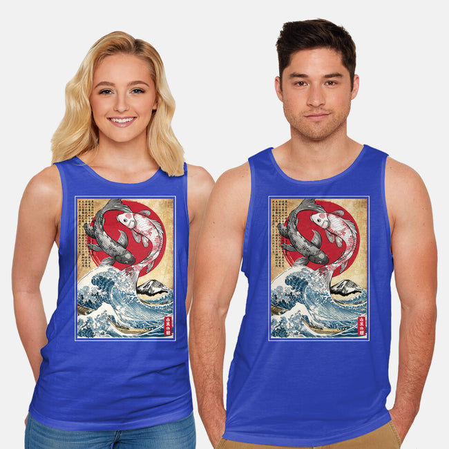 Koi Balance In Japan-Unisex-Basic-Tank-DrMonekers