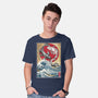 Koi Balance In Japan-Mens-Basic-Tee-DrMonekers