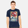 Koi Balance In Japan-Mens-Heavyweight-Tee-DrMonekers