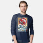 Koi Balance In Japan-Mens-Long Sleeved-Tee-DrMonekers