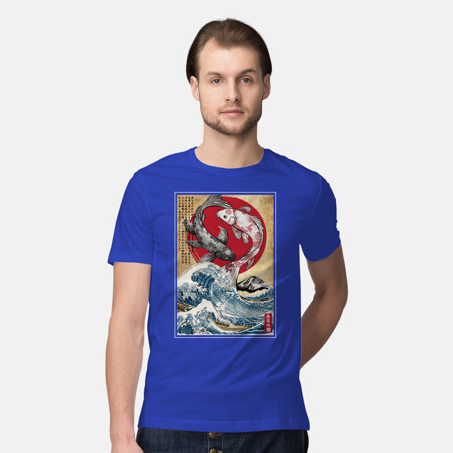 Koi Balance In Japan-Mens-Premium-Tee-DrMonekers