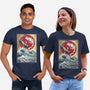 Koi Balance In Japan-Unisex-Basic-Tee-DrMonekers
