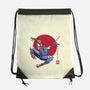 The Spider Sumi-e-None-Drawstring-Bag-DrMonekers
