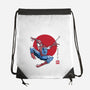 The Spider Sumi-e-None-Drawstring-Bag-DrMonekers