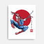 The Spider Sumi-e-None-Stretched-Canvas-DrMonekers