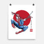 The Spider Sumi-e-None-Matte-Poster-DrMonekers
